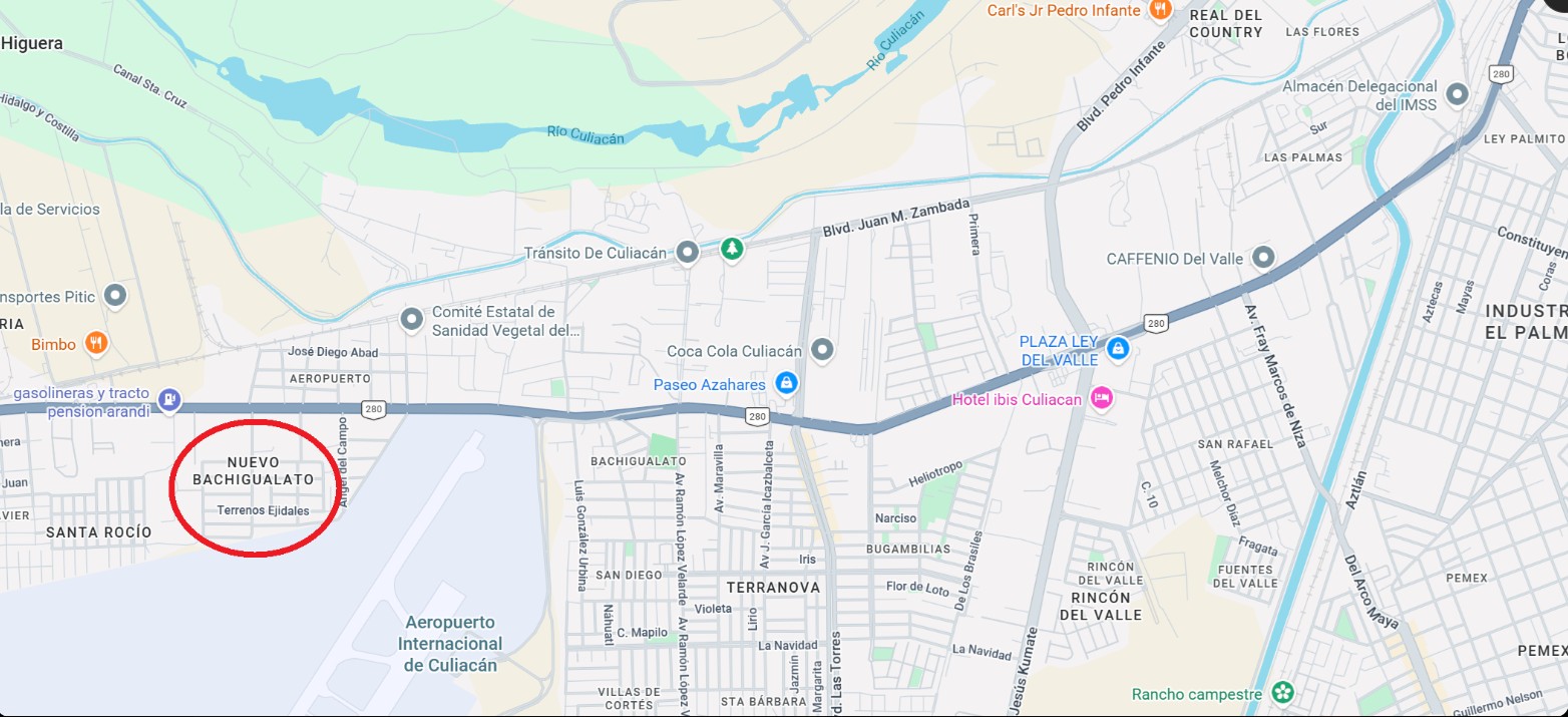 Mapa Nuevo Bachigualato